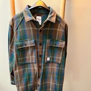 A men’s XL cotton work wear shacket